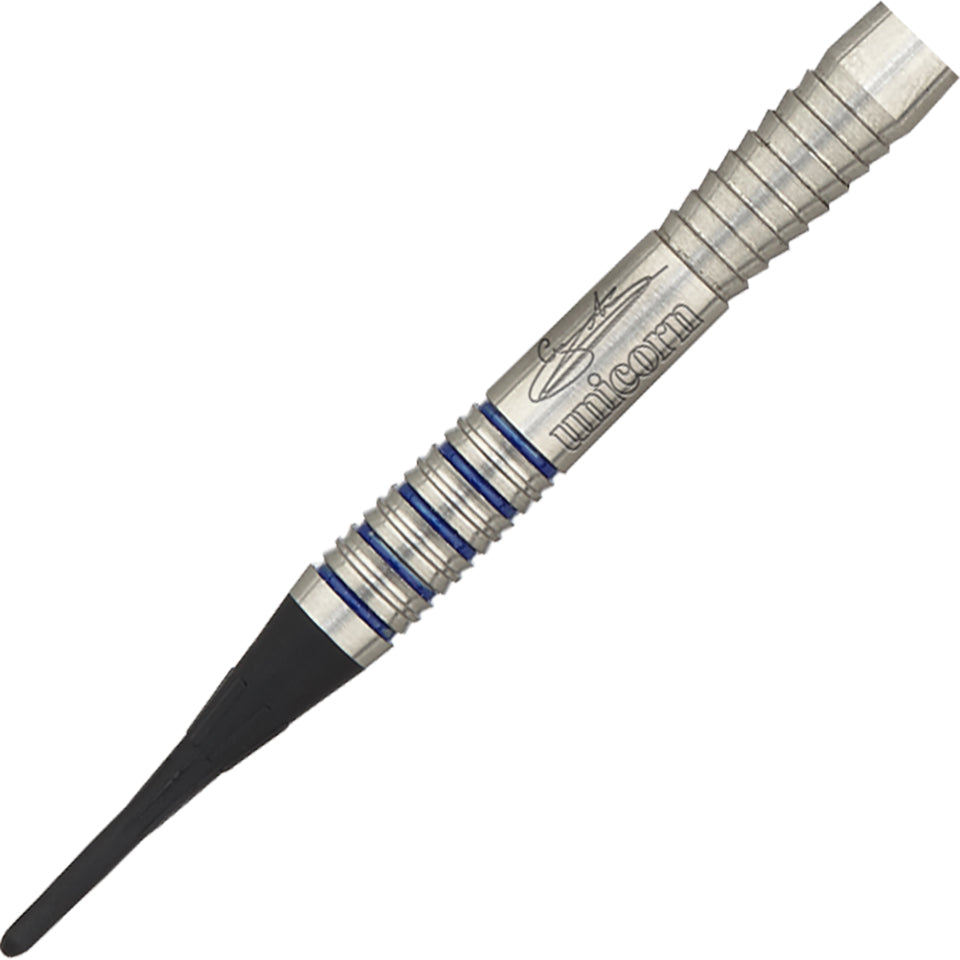 Unicorn Silver Star Gary Anderson Phase 1 Soft Tip Darts - 19gm