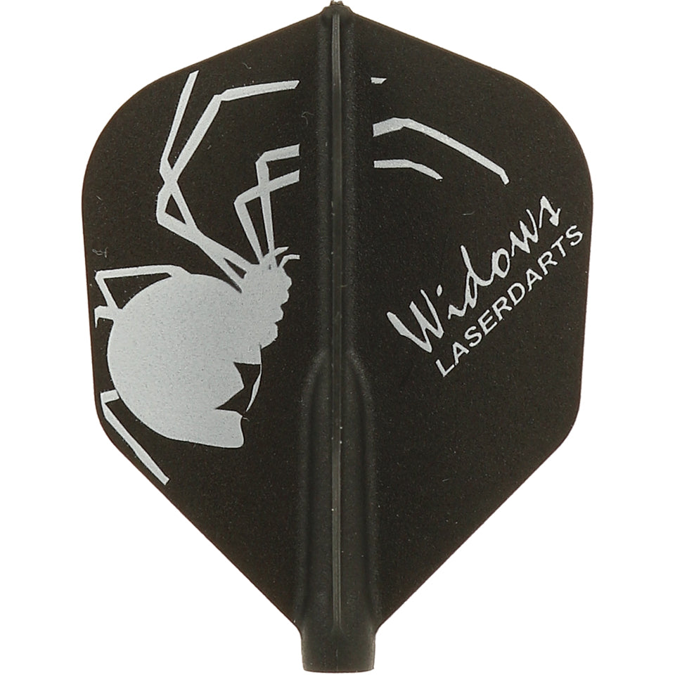 Laserdarts Fit Flight Black Widow Dart Flights - Shape