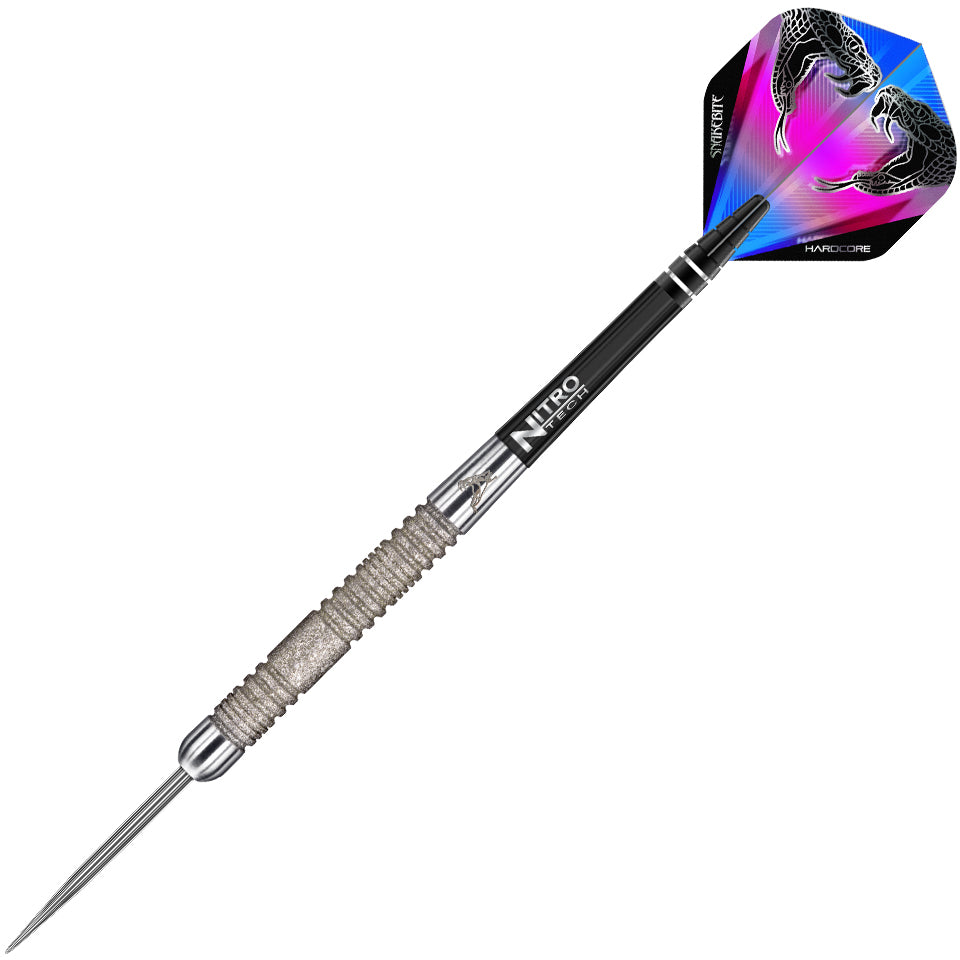Red Dragon Peter Wright Snakebite Euro 11 Element V2 Steel Tip Darts - 24gm