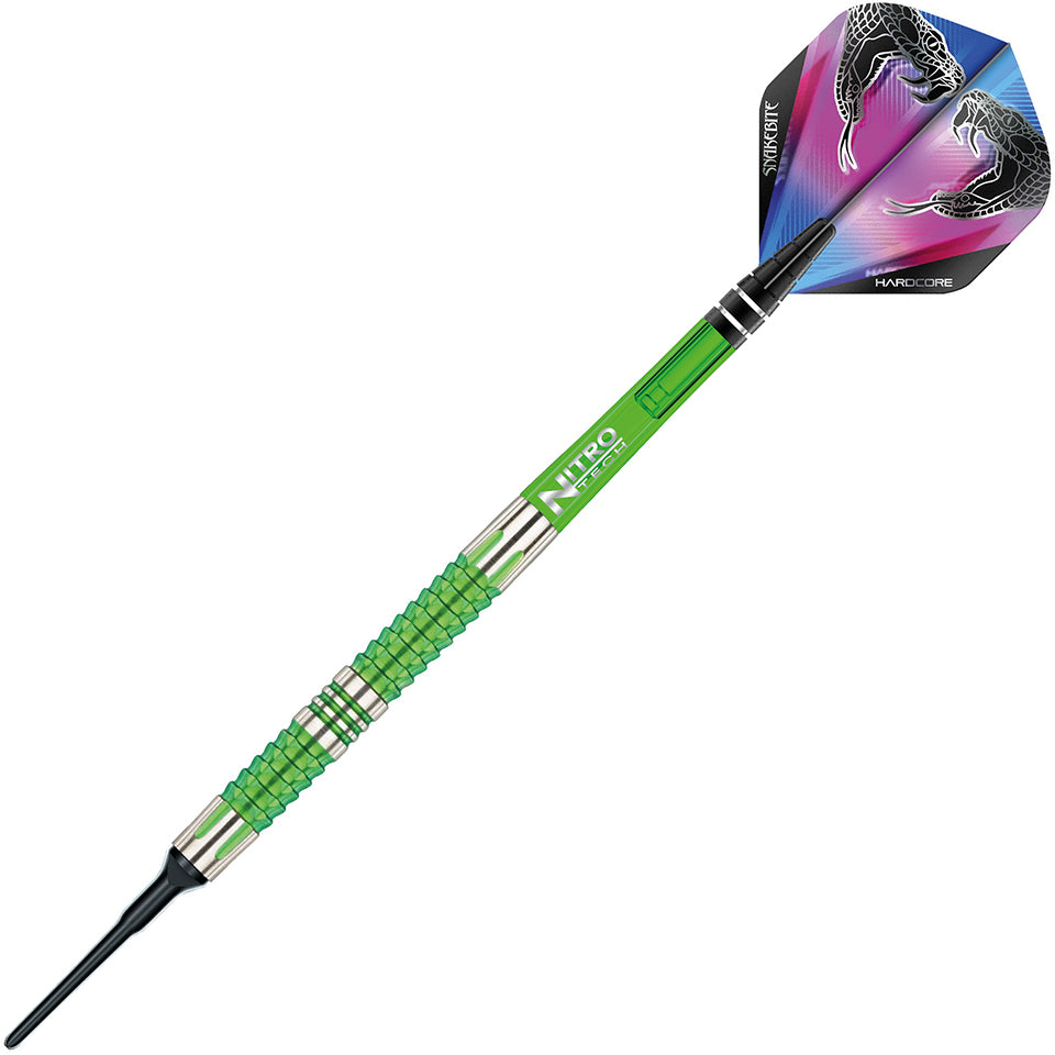 Red Dragon Peter Wright Soft Tip Darts - Snake Bite Mamba 2 18gm