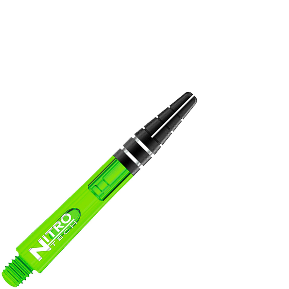 Red Dragon Nitrotech Dart Shafts - Short Green