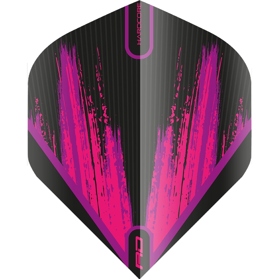 Red Dragon Players Extra Thick Hardcore Pink Mohawk Standard Dart