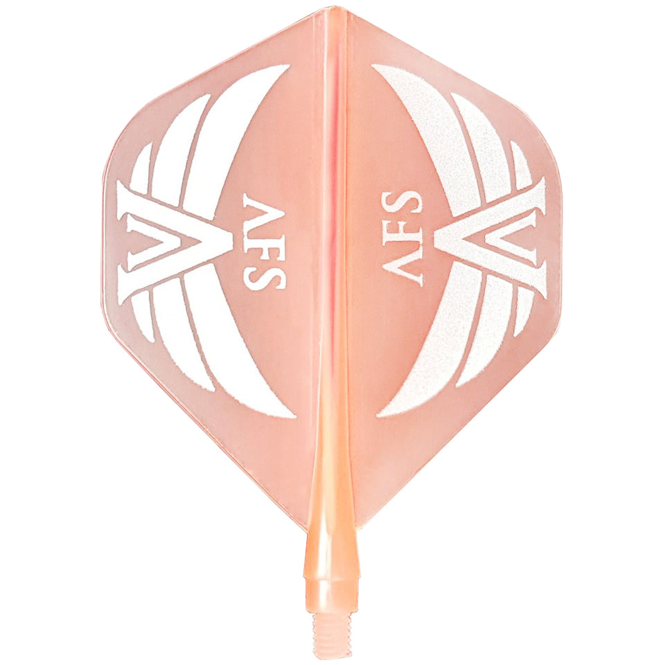 Accurate AFS Dart Flights - Standard Soft Orange