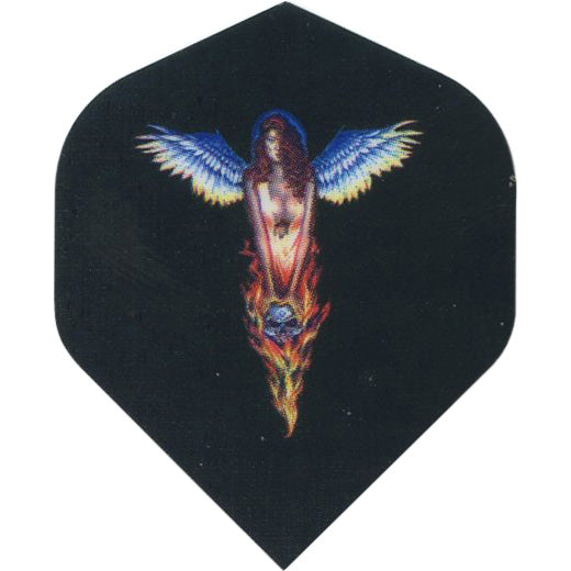 Adult Dart Flights - Standard Alchemy Winged Fire Lady