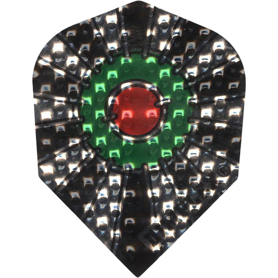 Dimplex Dart Flights - 75 Micron Shape With Bullseye