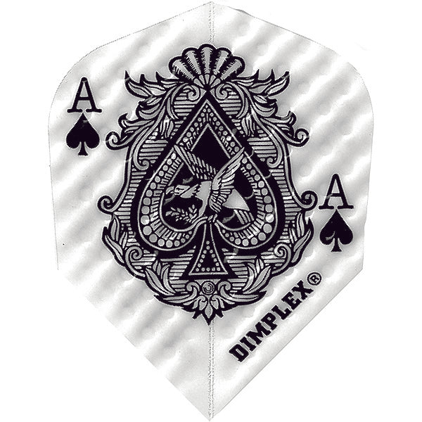 Dimplex Dart Flights - 75 Micron Shape Ace Of Spades