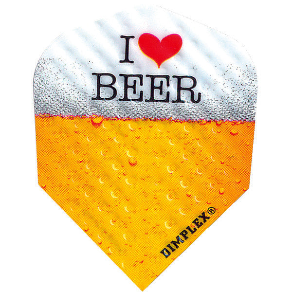 Dimplex I Love Beer Dart Flights - Shape
