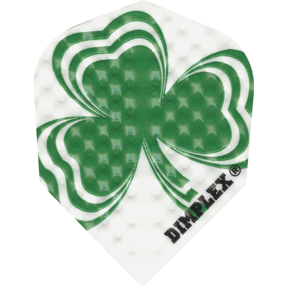 Dimplex Dart Flights - 75 Micron Shape Clover