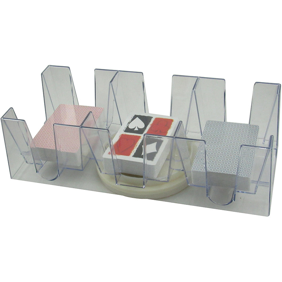 9 Deck Revolving Playing Card Tray