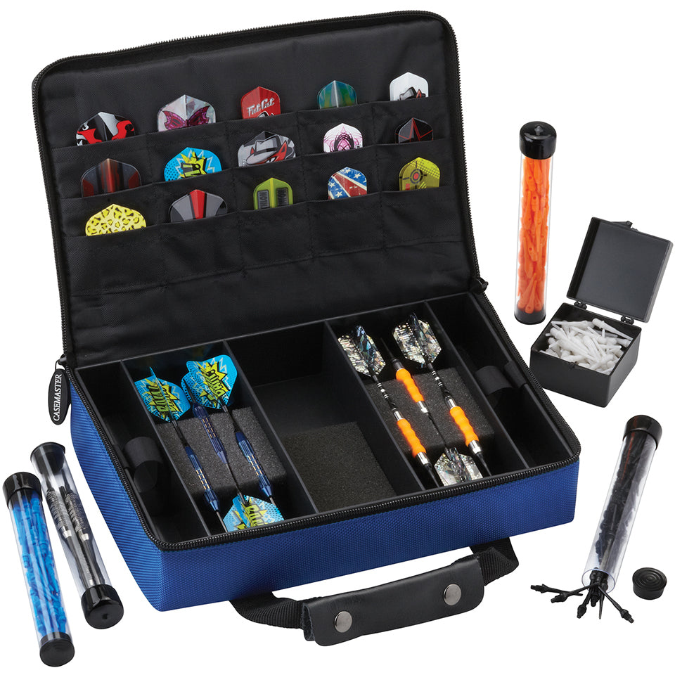 GLD Casemaster Classic Dart Case - Blue