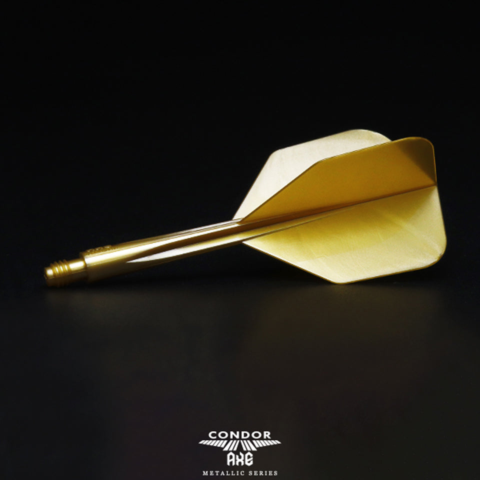 Condor Axe Metallic Flight System - Shape Gold (L)