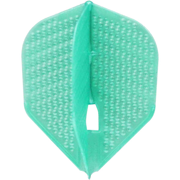L-Style Pro Dimpled Flights - L3 / Shape Emerald