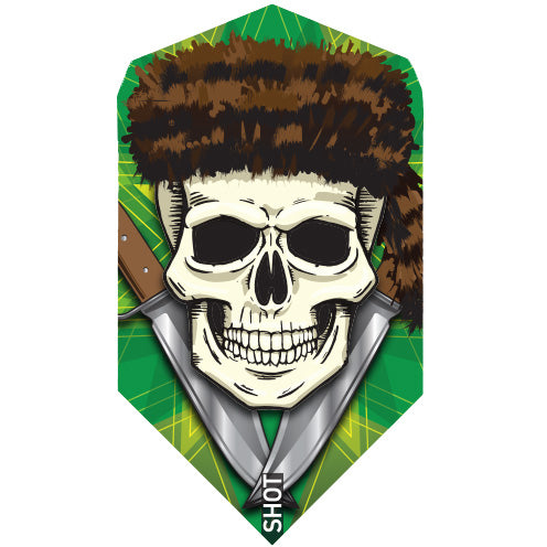 Shot Wild Frontier Trapper Dart Flights - Slim