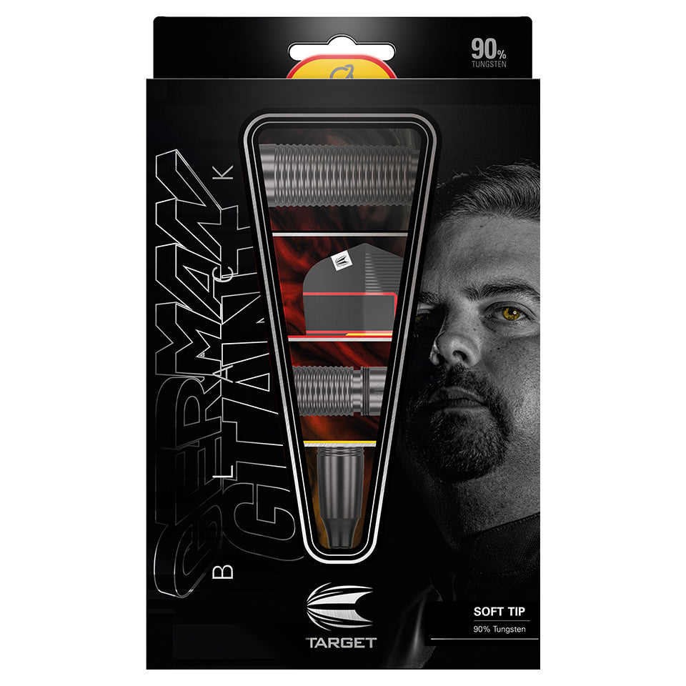 Target Gabriel Clemens Black Soft Tip Darts - 19gm