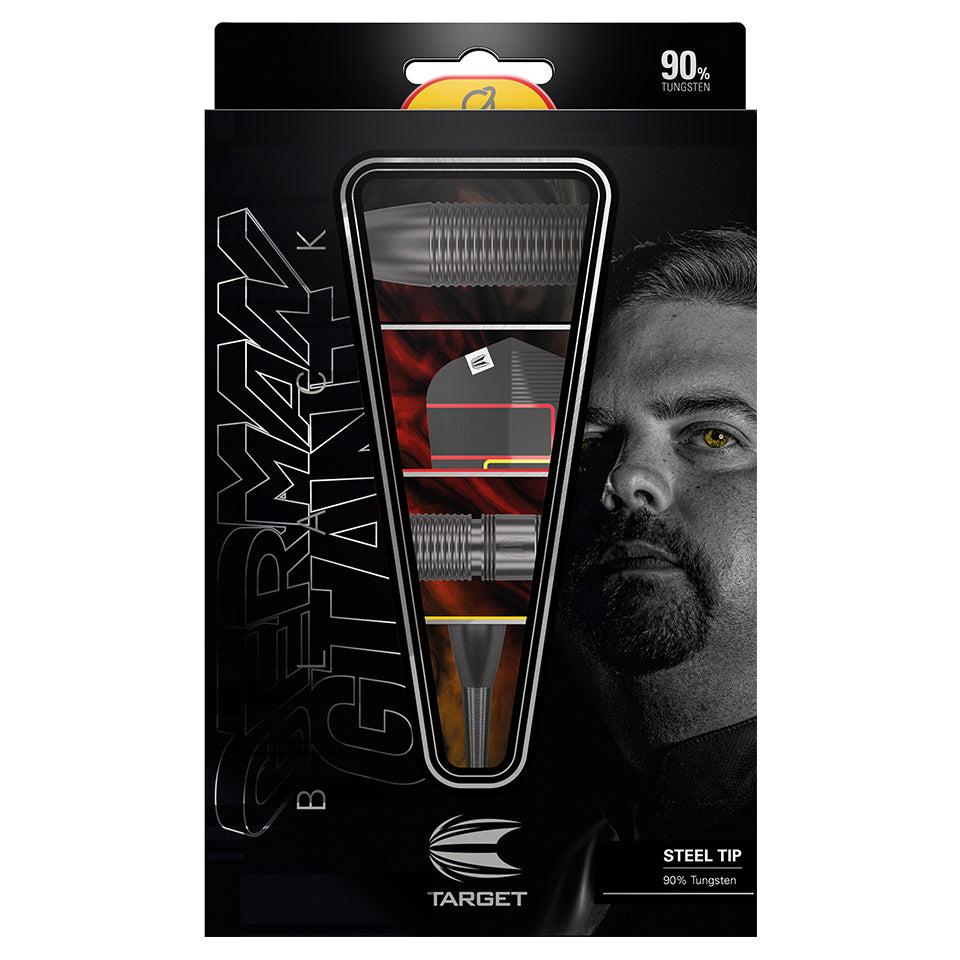 Target Gabriel Clemens Black Steel Tip Darts - 21gm