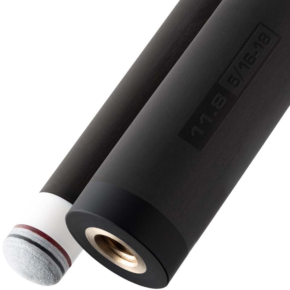 Cuetec Cynergy Carbon Fiber Composite Thin Collar 11.8mm Pool Cue Shaft - 5/16 x 18