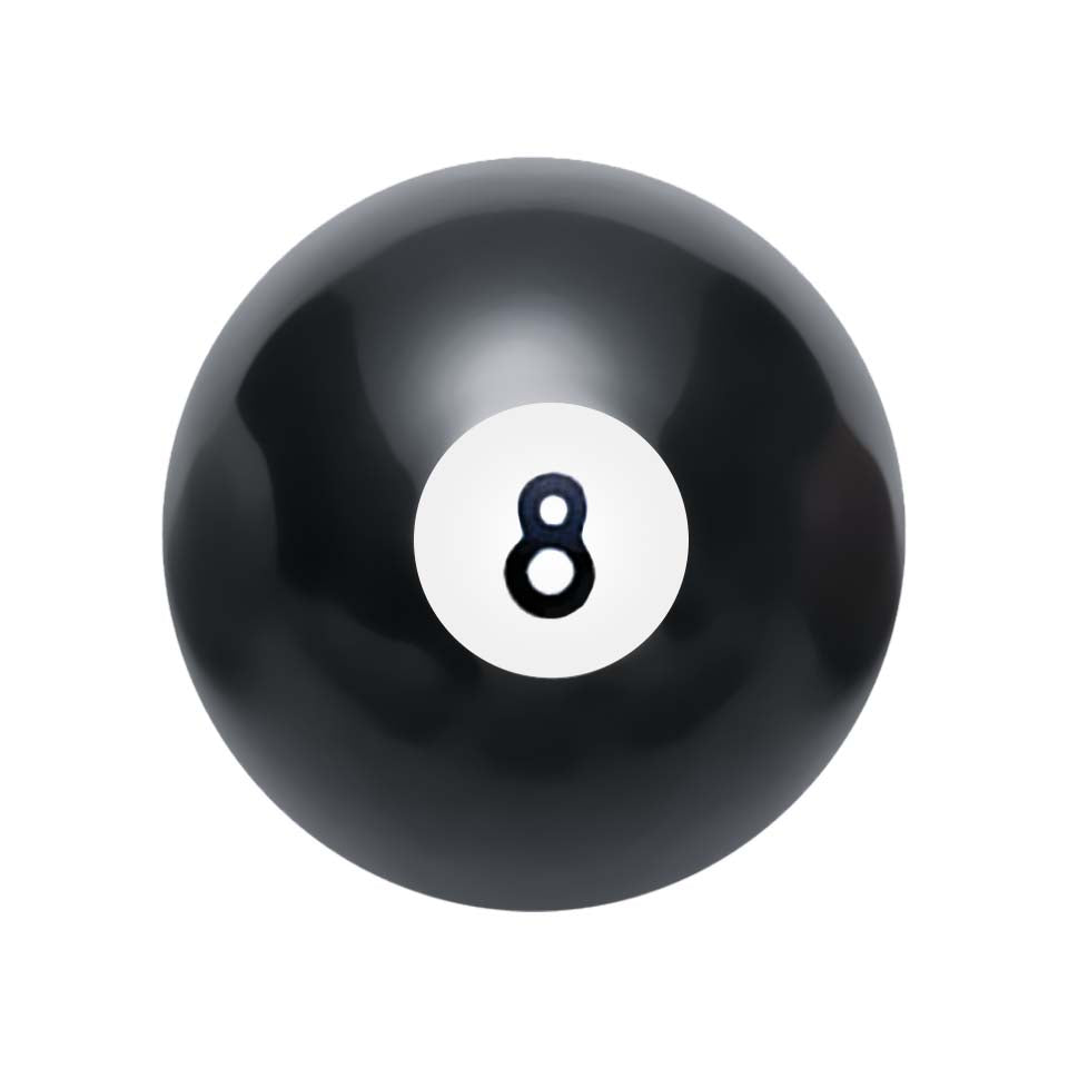 2 1/4" Crazy No 8 Ball