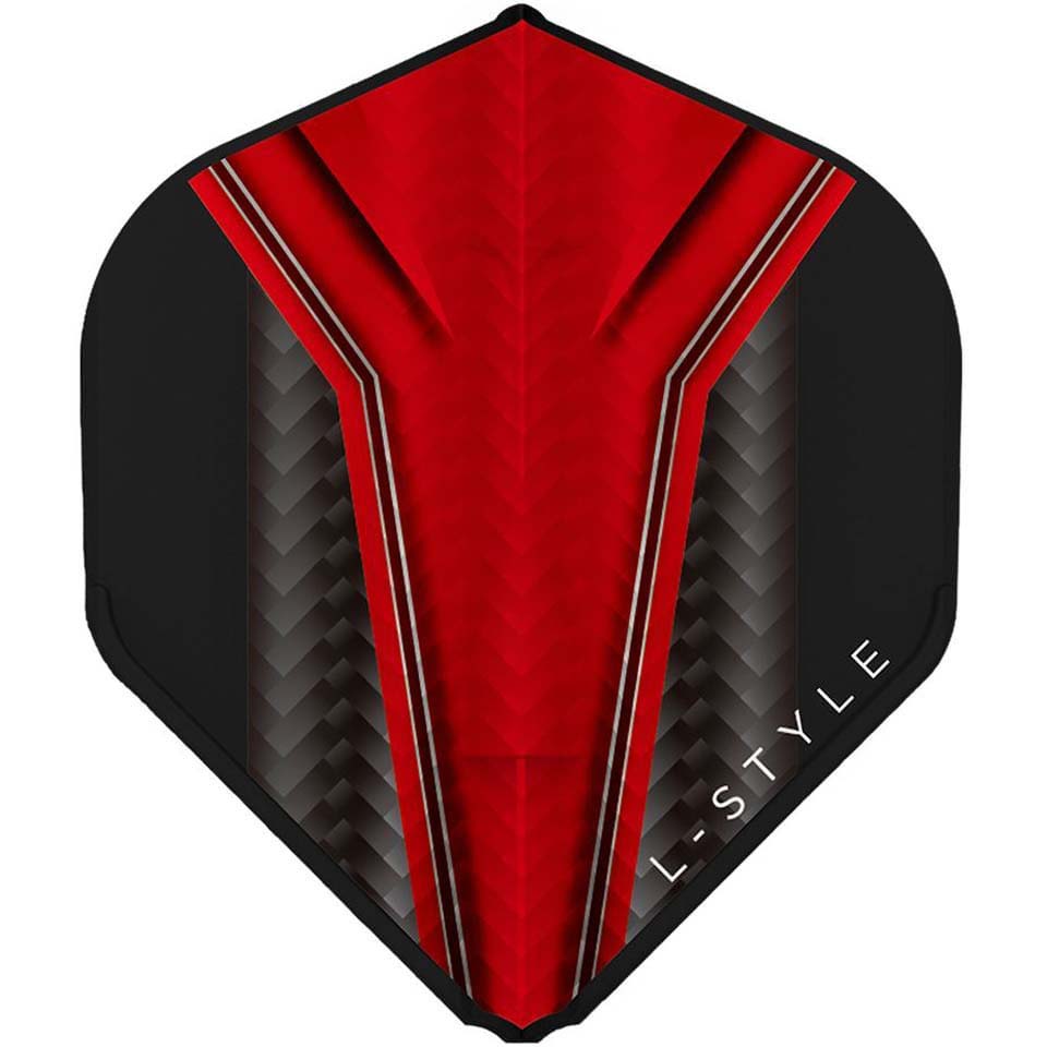L-Style EZ Inception Dart Flights - L1 / Standard Red