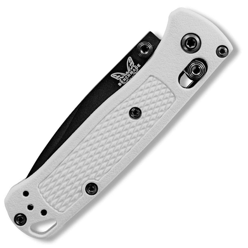 Benchmade 533BK-1 Mini Bugout Folding Knife - Black & White