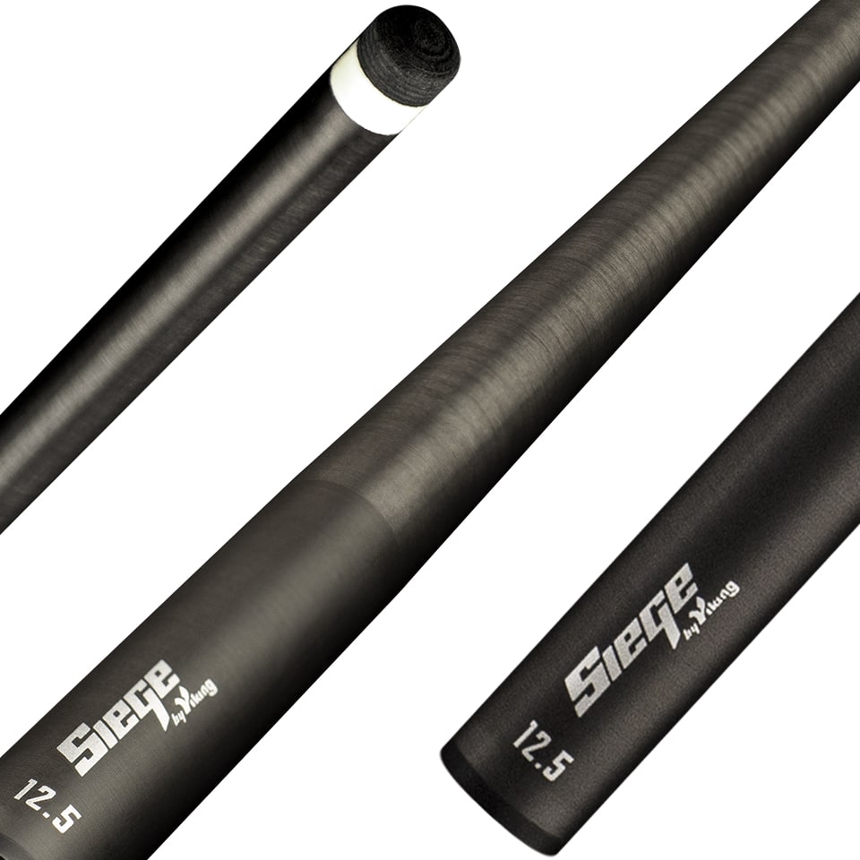 Viking Siege Carbon Fiber Performance 12.5mm Pool Cue Shaft - Viking Quick Release