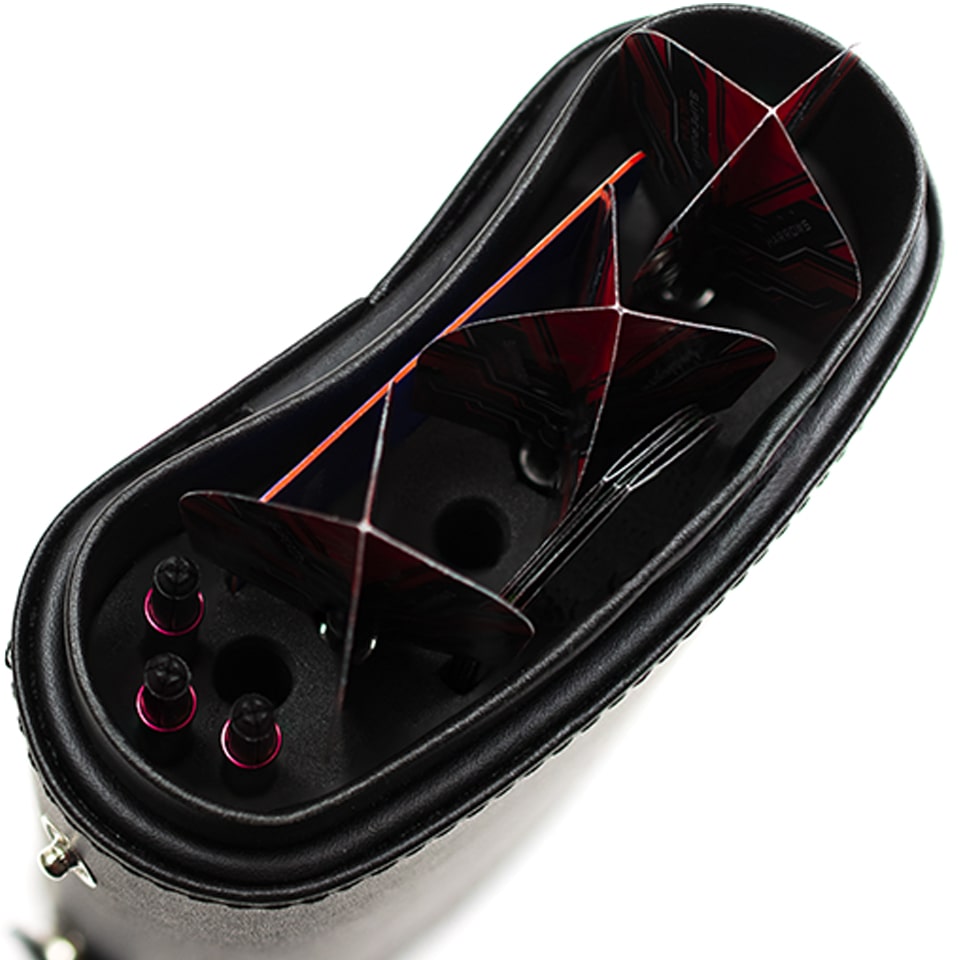 Harrows Prima Dart Case - Black & Red