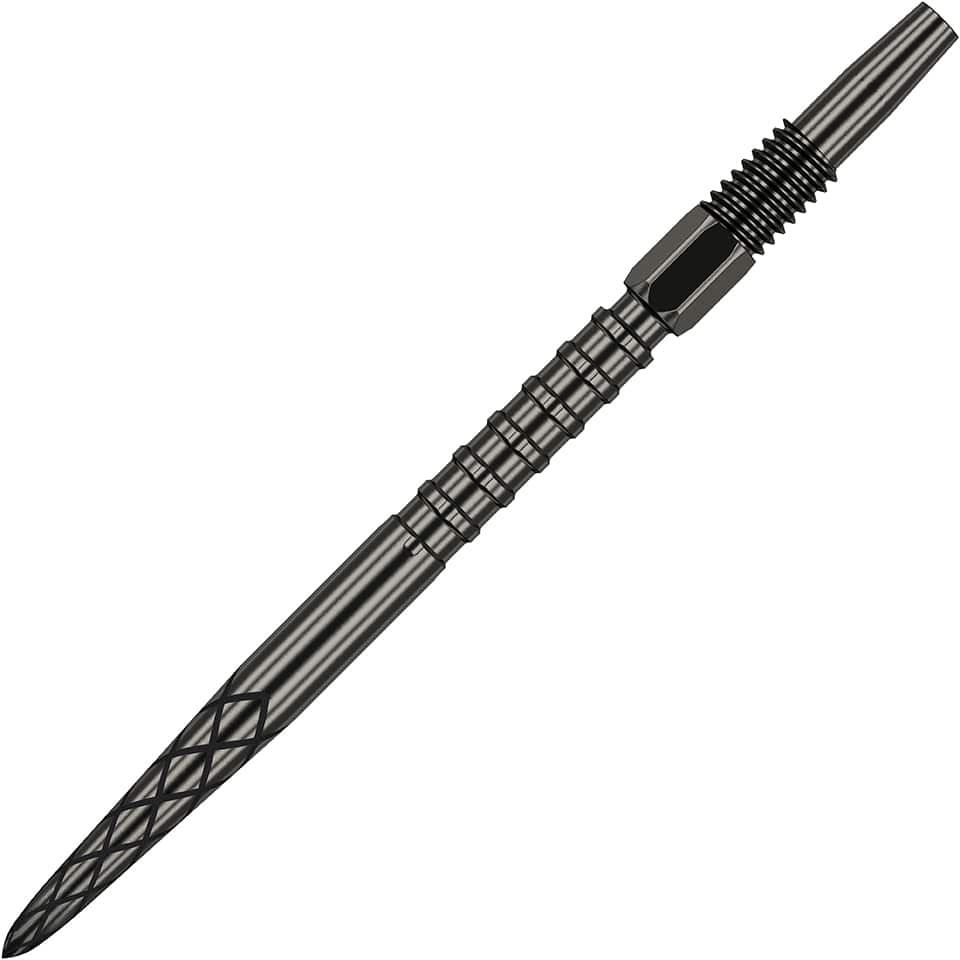 Target Swiss Diamond Pro Surge Grip Steel Points - Black 30mm