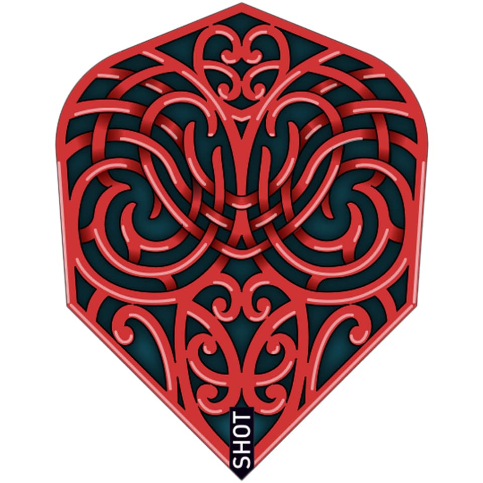 Shot Warrior Kapene Dart Flights - Shape