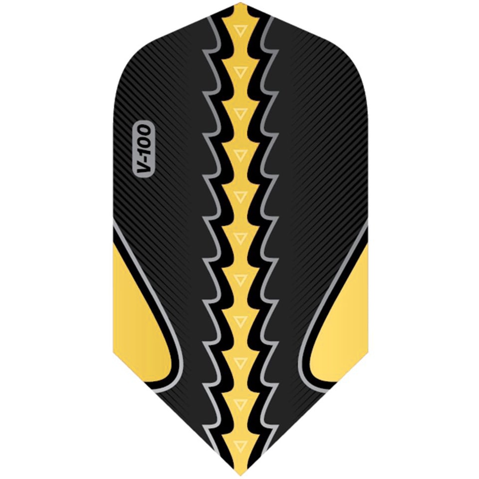 GLD Viper Flux Dart Flights - Slim Gold