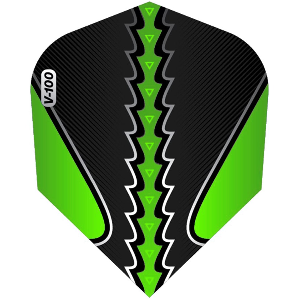 GLD Viper Flux Dart Flights - Standard Green