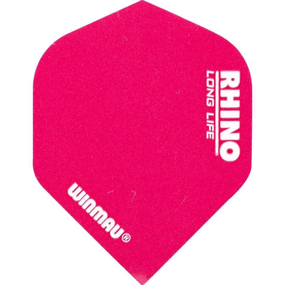 Winmau Rhino Dart Flights - Standard Pink