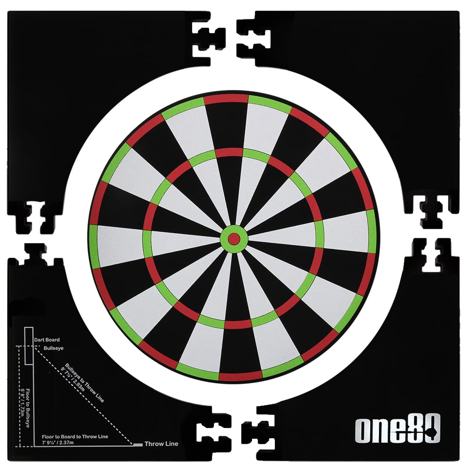 One80 EVA Traveling Dartboard Set