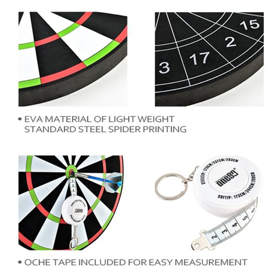 One80 EVA Traveling Dartboard Set