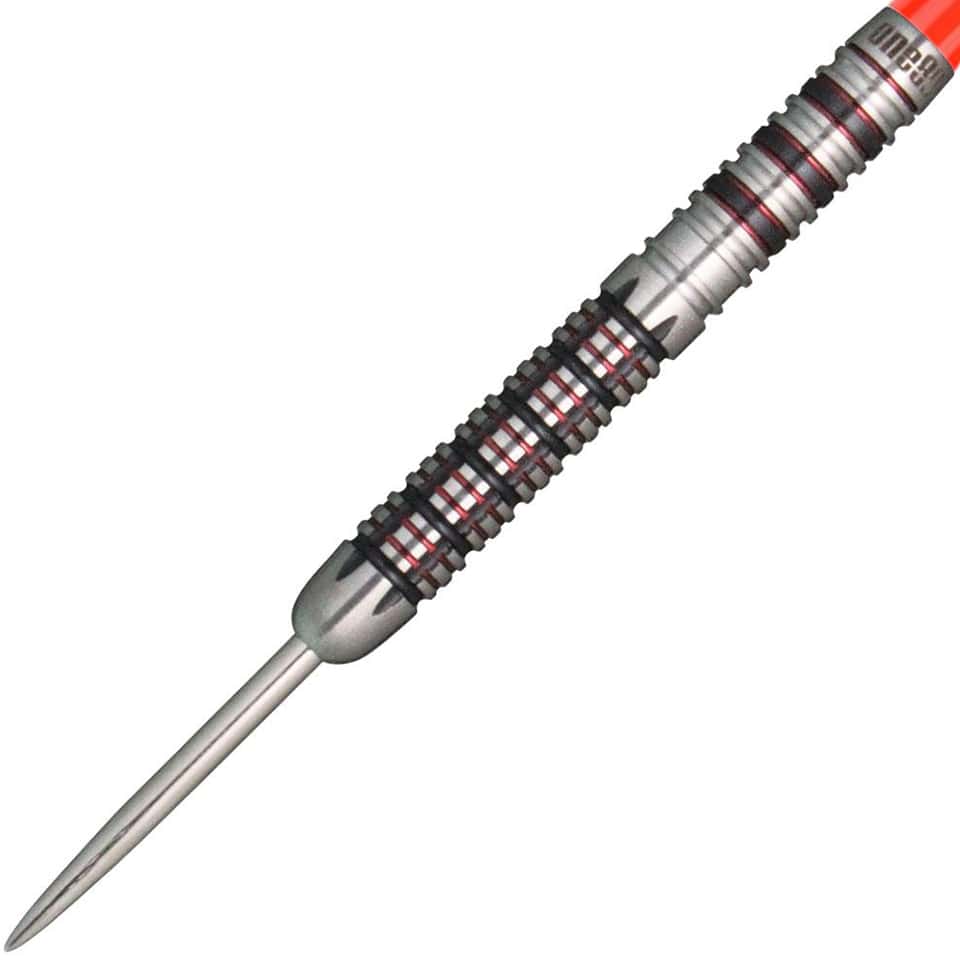 One80 Black J21 01 Steel Tip Darts - 25gm