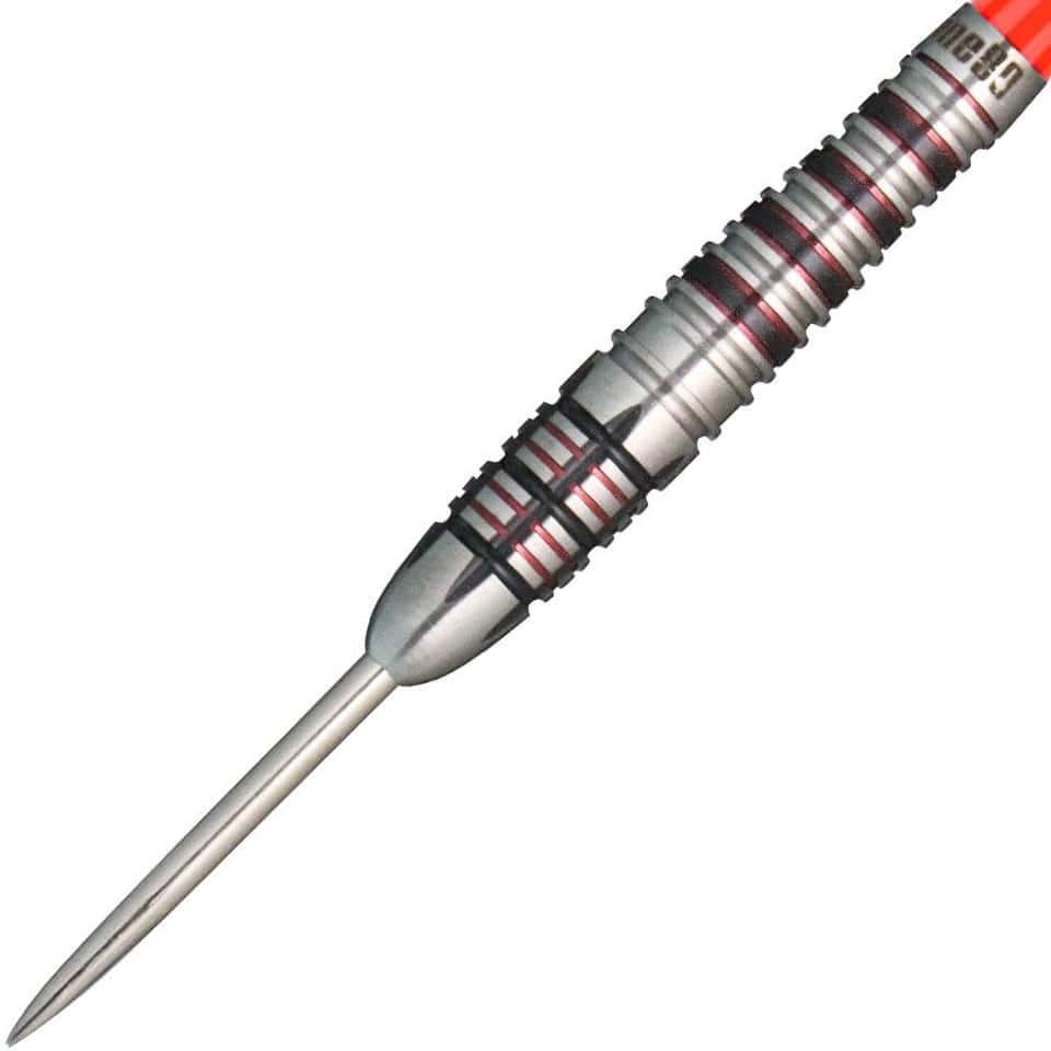 One80 Black J21 04 Steel Tip Darts - 25gm