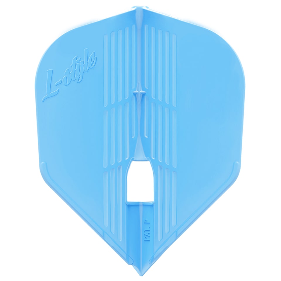 L-style Pro Kami Dart Flights - L3 / Shape Light Blue