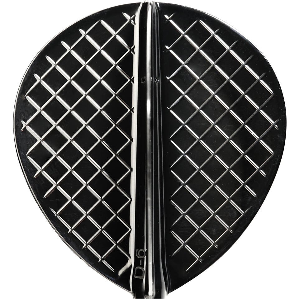 Fit Flight Pro Dart Flights - D-6 Black