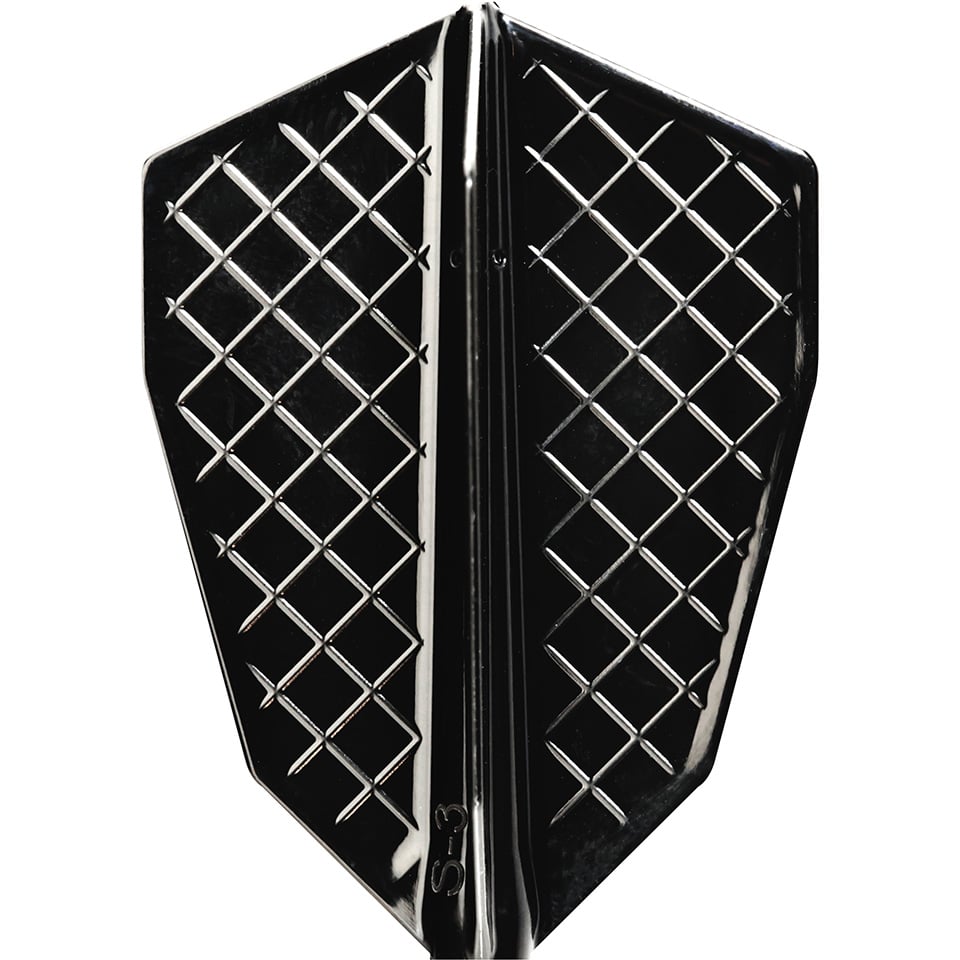 Fit Flight Pro Dart Flights - S-3 Black