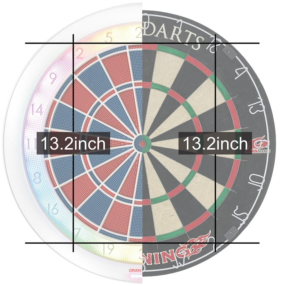 Gran Darts Gran Board 132 Trainer Electronic Dartboard - White