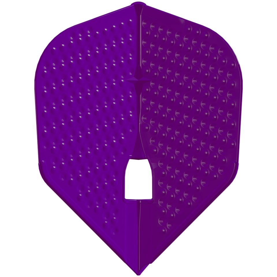 L-Style Pro Dimpled Dart Flights - L3 / Shape Purple