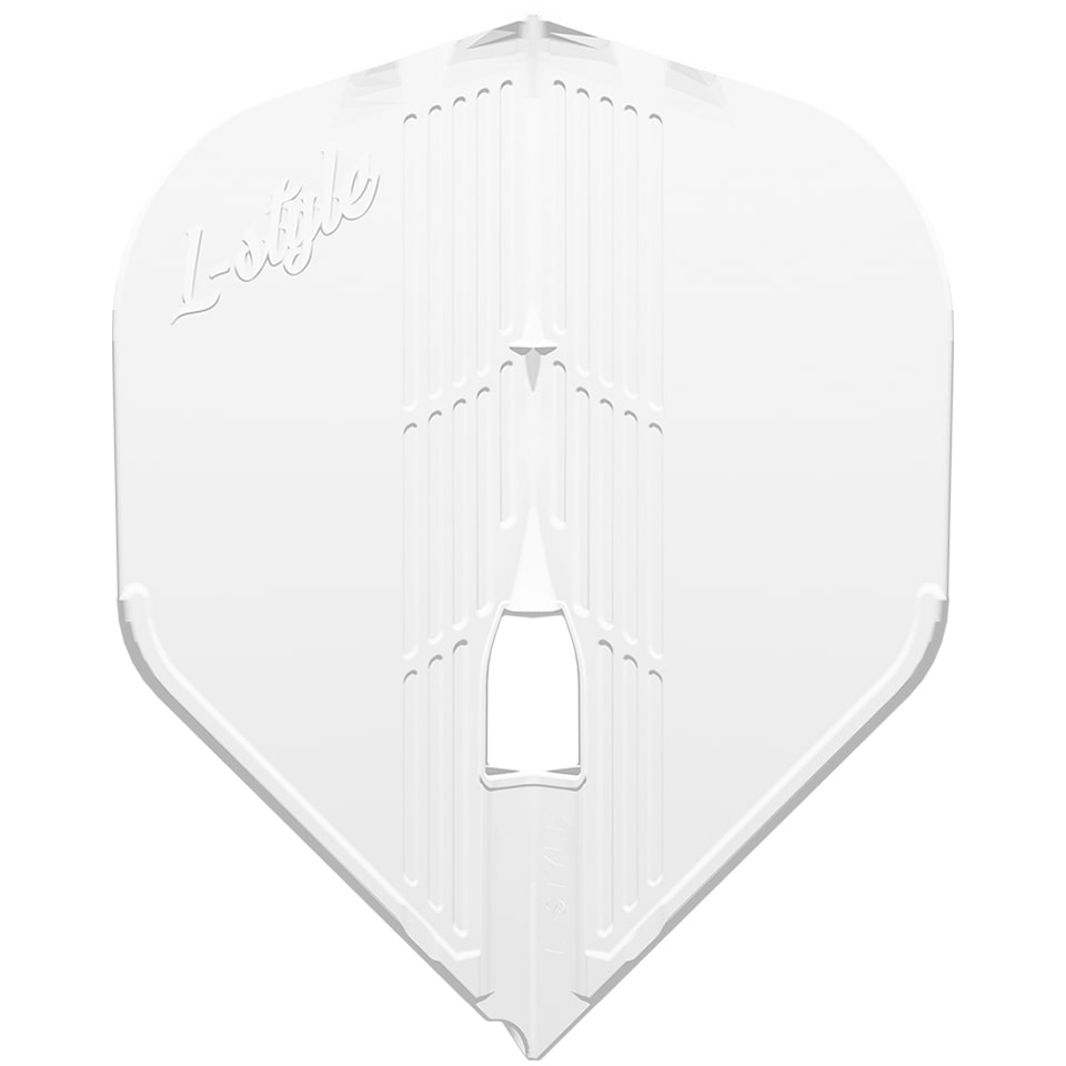 L-style Pro Kami Dart Flights - L1 / Standard White