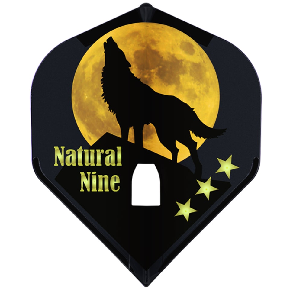 L-Style Pro Natural Nine Maverick Dart Flights - L1 / Standard