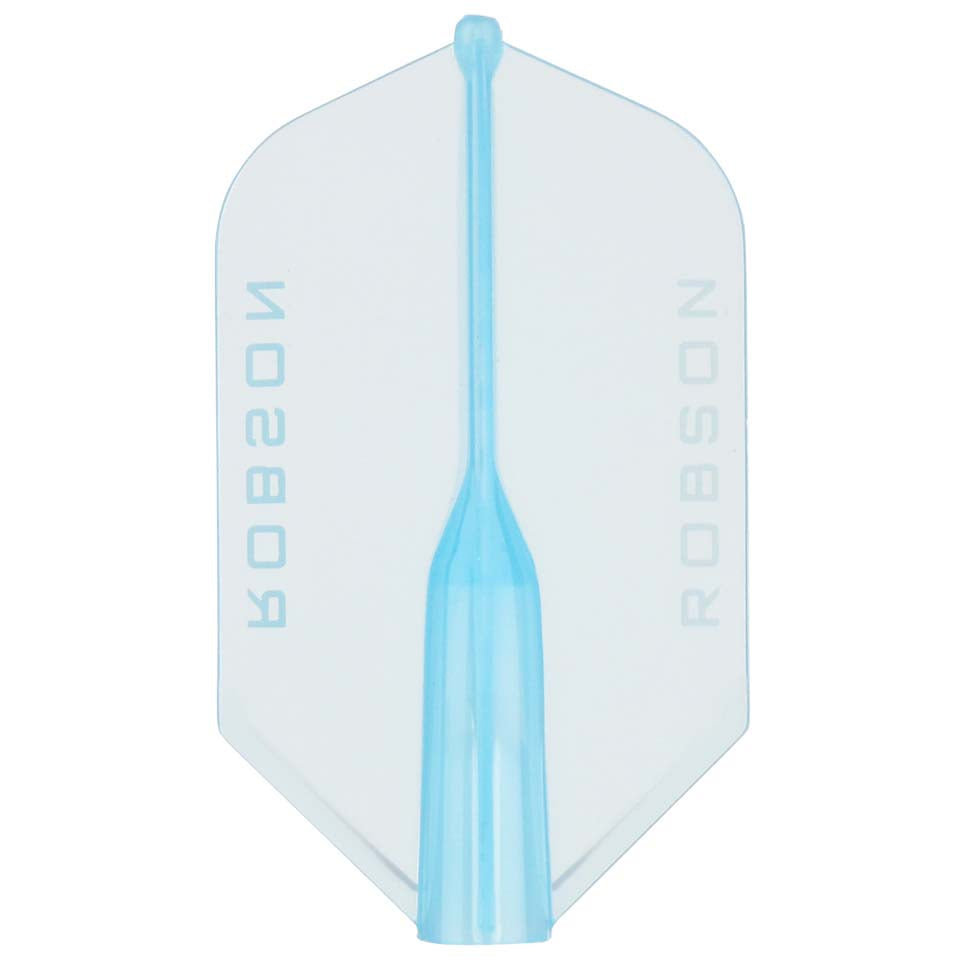 Robson Plus Crystal Dart Flights - Slim Blue