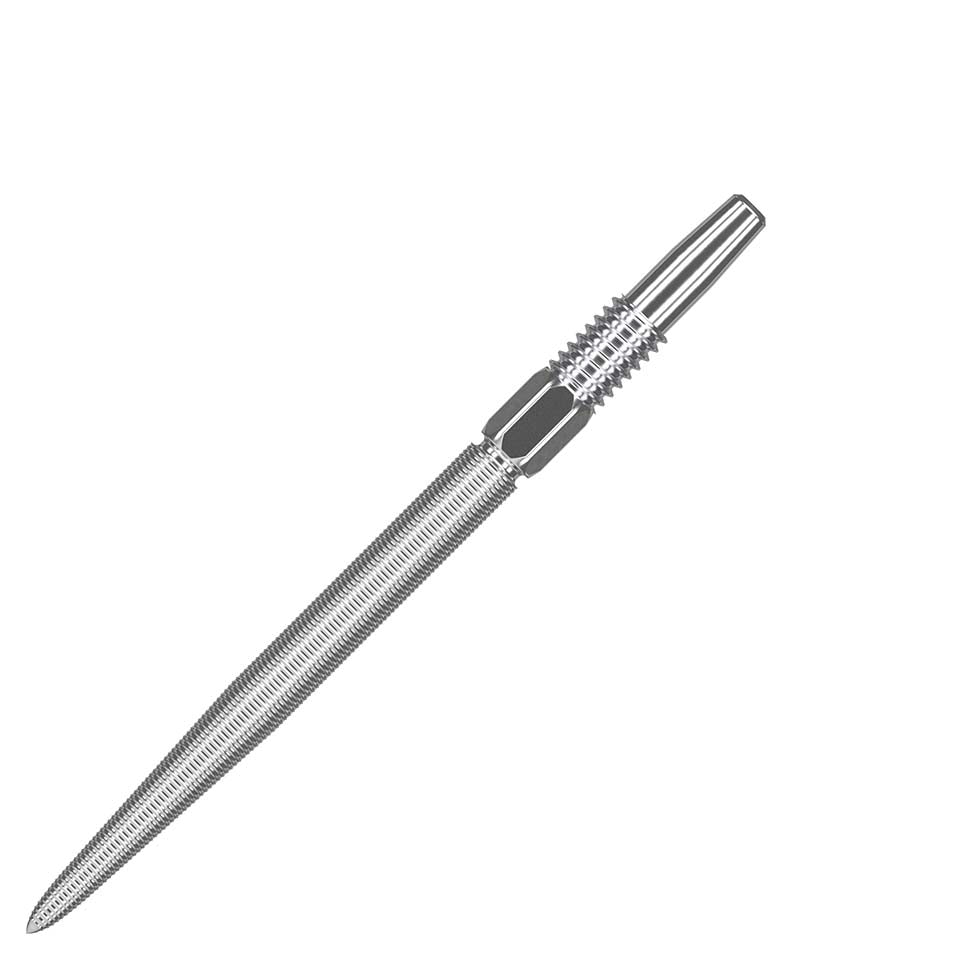 Target Swiss Nano Steel Points - Silver 26mm