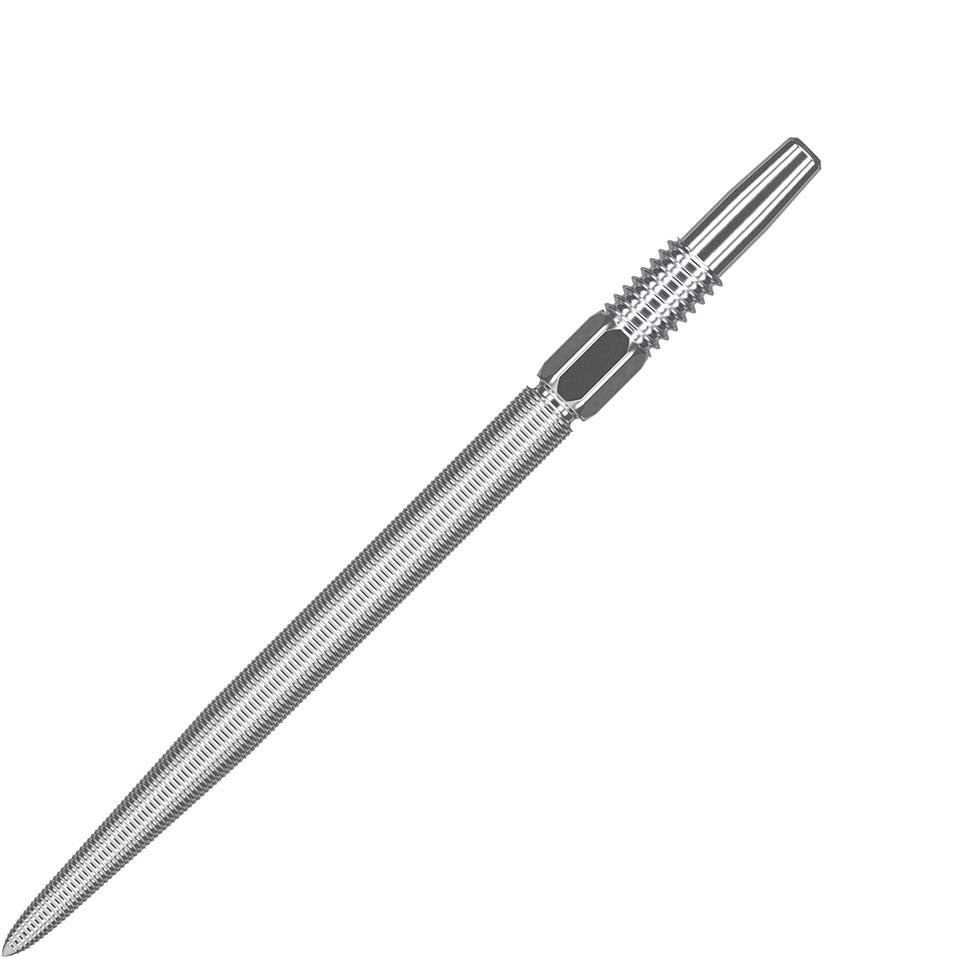 Target Swiss Nano Steel Points - Silver 30mm