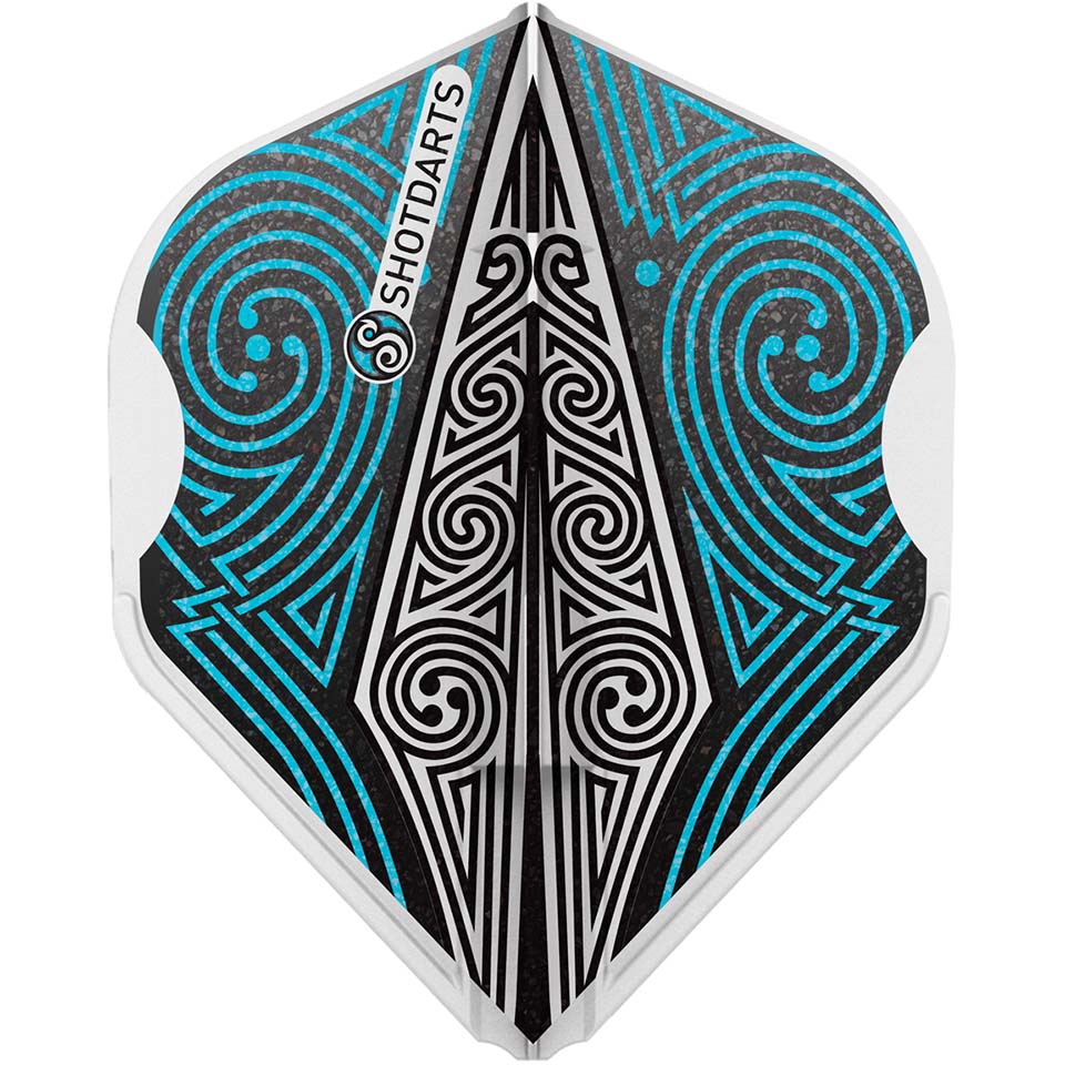 Shot L-Style EZ Odin's SpearDart Flights - L1 / Standard Blue