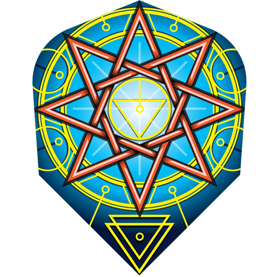 Shot Celt Druid Dart Flights - Shape