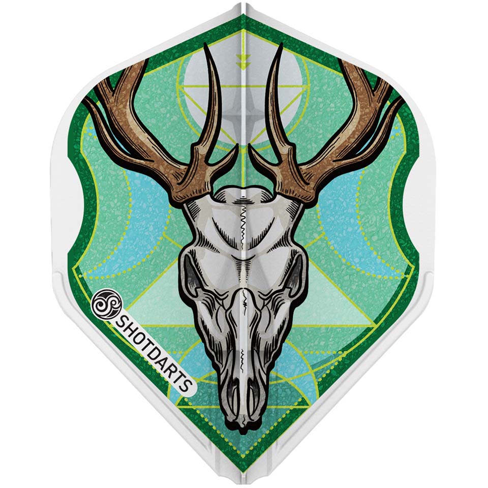 Shot L-Style EZ Celt Stag Dart Flights - L1 / Standard