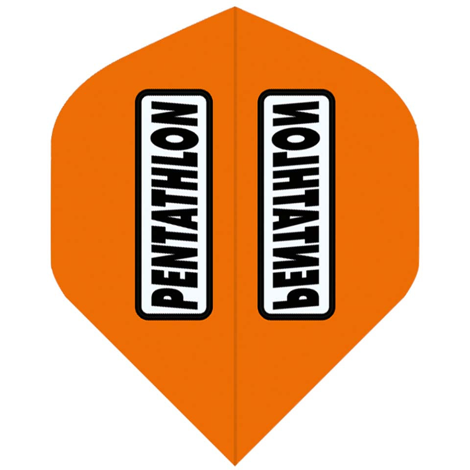 Pentathlon Dart Flights - Standard Orange