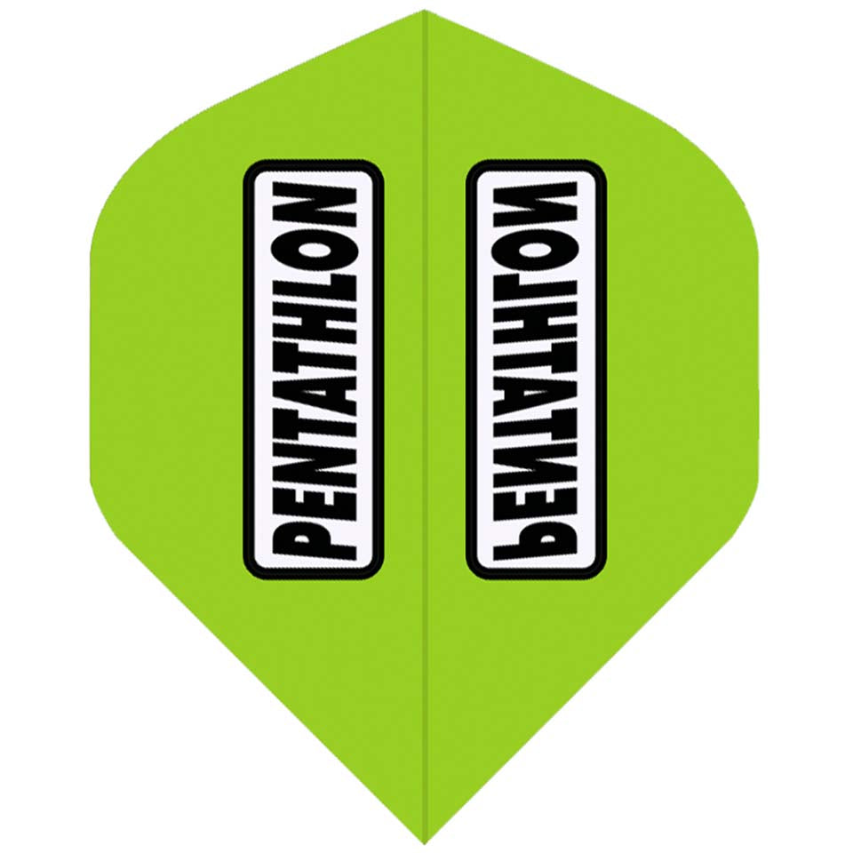 Pentathlon Dart Flights - Standard Lime Green