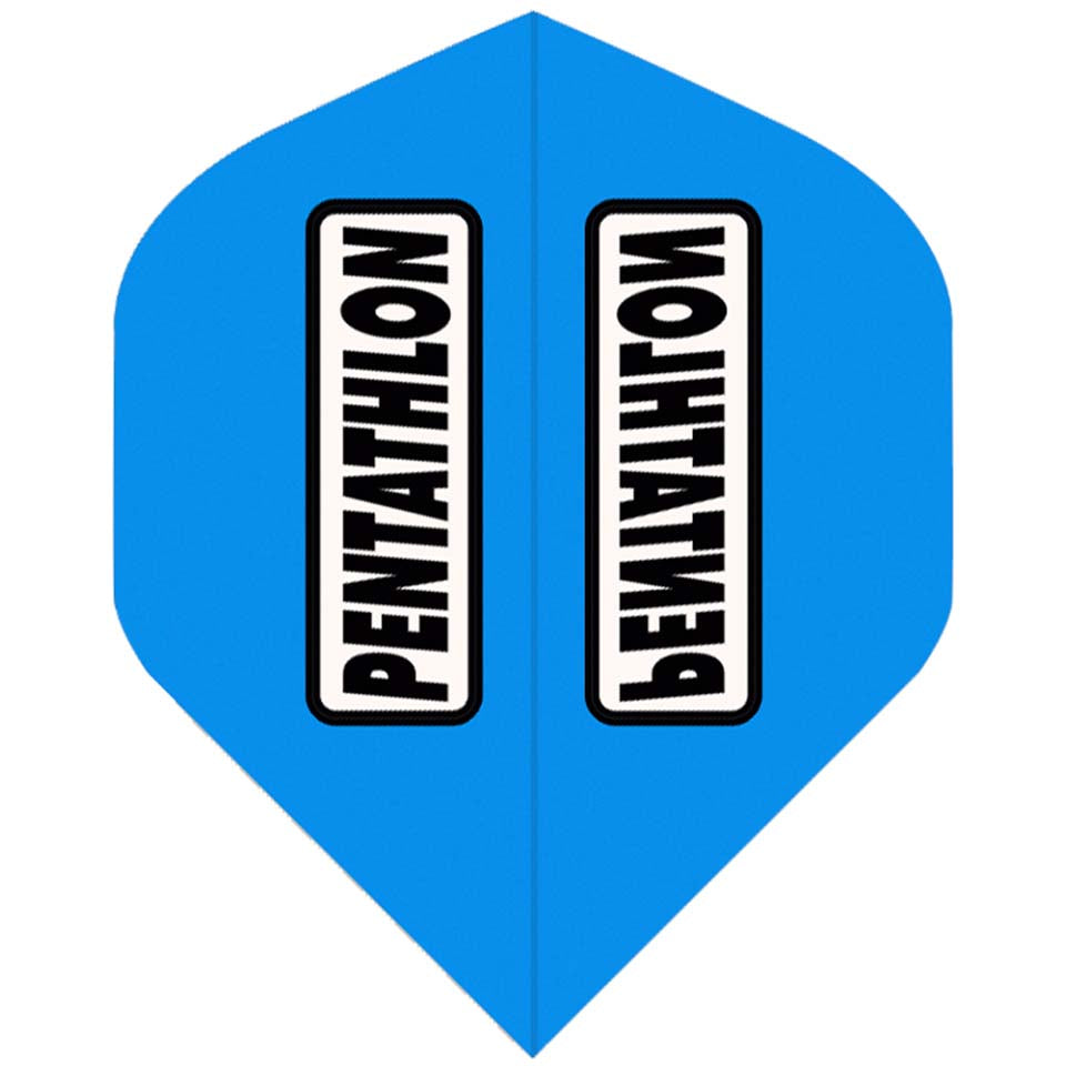 Pentathlon Dart Flights - Standard Light Blue